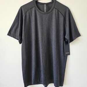 NWT LULULEMON DCO/BLK Black Metal Vent Tech SS 2.0 Top Shirt Men's XXL